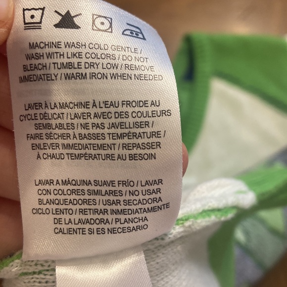 Seahawks lime green &sparkle glitter blue sweater size small - Picture 12 of 13